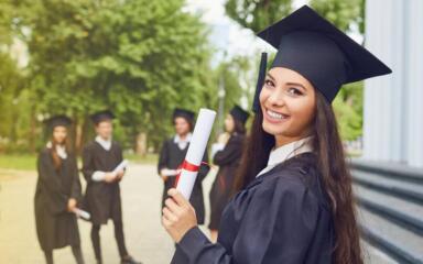 Graduating student